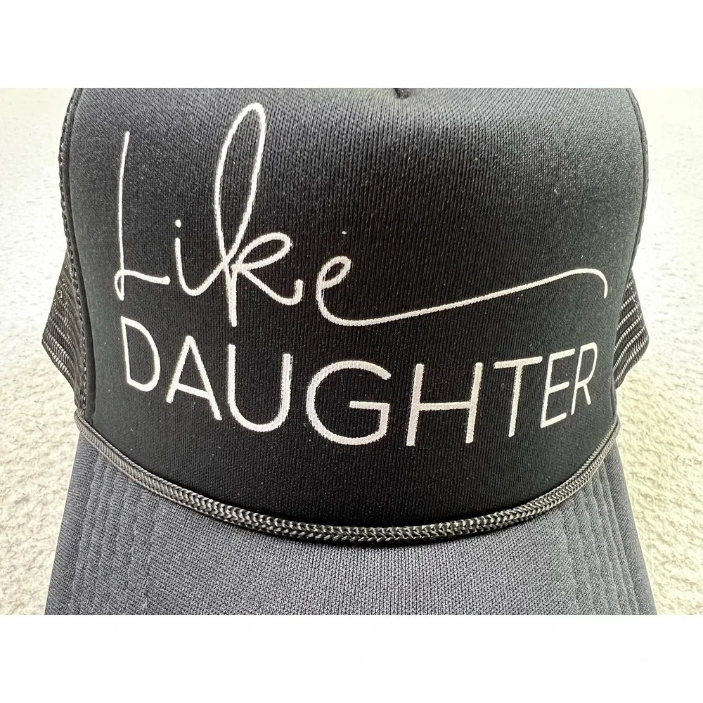 To Little Arrows Like Daughter Black Mesh Trucker Hat Youth Snapback Cap